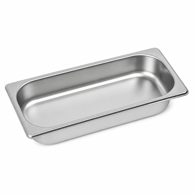 Bac GN inox 1/3 H 4 cm 325x176mm H40mm - 6 unités