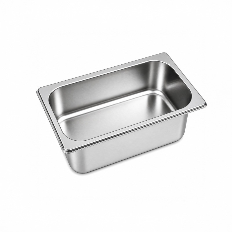 Bac GN inox 1/3 H 6,5 cm 325x176mm H65mm - 6 unités