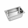 Bac GN inox 1/3 H 6,5 cm 325x176mm H65mm - 6 unités