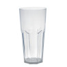 Verre à facette Cupoly en plastique PP 240ml Ø65mm 45x H127 mm - 12 unités