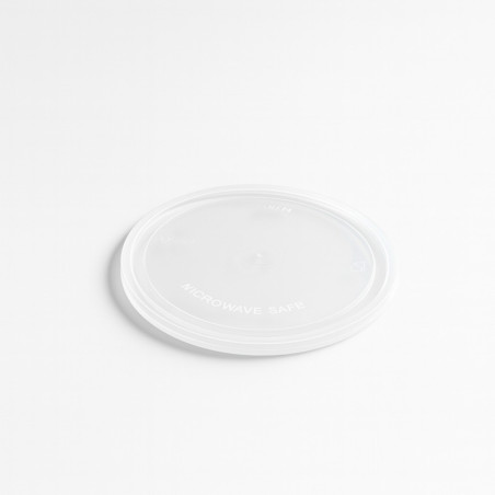 Couvercle PP injecté pour 294PCPP 600,750 et 1000 ml H5mm - 50 unités