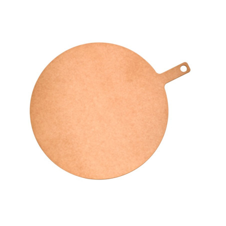 Phoenix  Planche ronde couleur naturel en fibre de bois 460x355mm H6mm - 4 unités