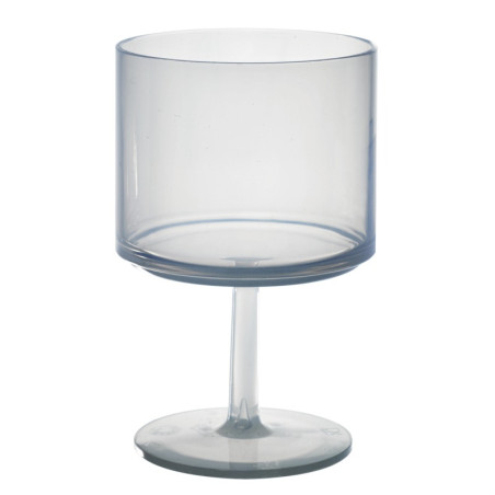 Verre à vin Cupoly en plastique PP réutilisable Ø74mm 65x H121 mm - 12 unités
