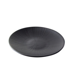 Black Phoenix assiette noire ré-employable  H28mm - 12 unités