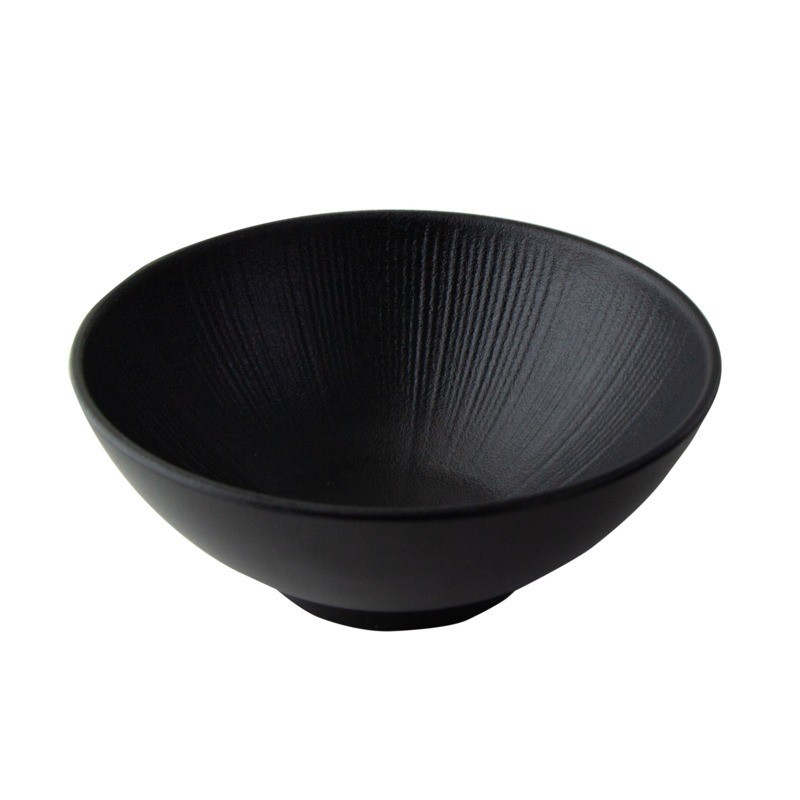 Black Phoenix bol noir ré-employable   H62,5mm 500ml - 12 unités