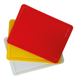 Planche à découper avec rigole 400x300, H12 mm - 1 unités
