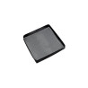 Plaque grillagée en silicone avec bordure pour BBQ 279x279mm H30mm - 2 unités