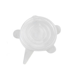 Couvercle en silicone Ø63mm 63x H22 mm - 100 unités