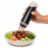 Squeezer souple transparent 3 embouts,  plastique BPA free  H295mm 920ml - 6 unités