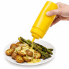Squeezer souple jaune 1 embout, plastique BPA free  H260mm 630ml - 6 unités