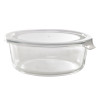Combo Bol CookShow en verre compartimenté+Couv PP Ø170mm H74 mm - 18 unités