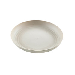 Huskly assiette remployable composite beige -diam 250mm h30mm - 6 unités