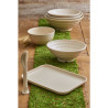 Huskly bento box 3 comp remployable composite beige  -900ml - 20 unités