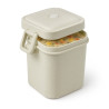 Huskly pot Ã  soupe + couvercle remployable composite beige -600ml - 25 unités