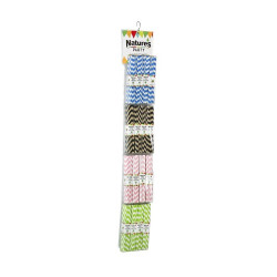 PLV souple transparente en PVC 4 poches 15,5 x 100 cm - 1 unités