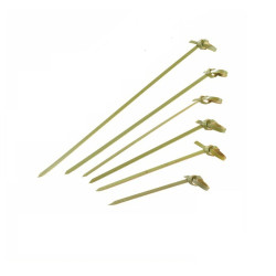 Pique bambou boucle "Noshi" 10,5 cm - 50 unités