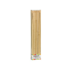 Pic bambou plat BBQ 0,9 x 35 cm - 50 unités