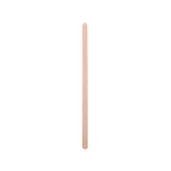 Spatule à café bois à bouts arrondis 0,5 x 0,1 x 11 cm - 50 unités