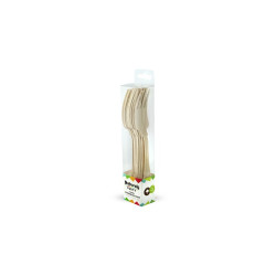 Fourchette bois "Baroc Timber" 2,8 x 1,1 x 19,3 cm - 12 unités