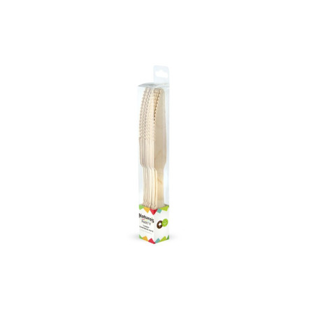 Couteau bois "Baroc Timber" 20,5 cm - 72 unités