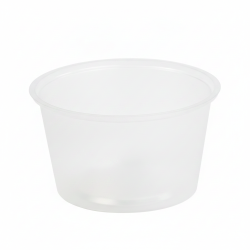 Pot PP transparent rond 110...