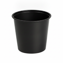 Pot PP noir rond 150 ml...
