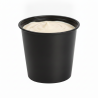 Pot PP noir rond 150 ml Diam: 7 cm 7 x 5 x 6,4 cm - 100 unités