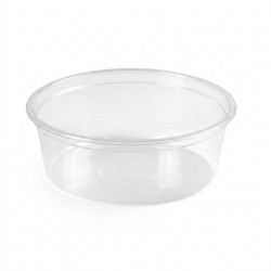 Boîte ronde PP transparente...