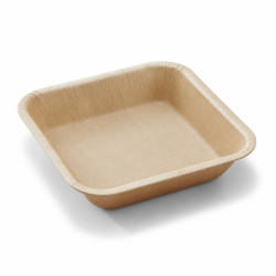 Bol carré en palmier 180 ml...