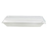 Couvercle PET transparent 26,2 x 13,2 x 3,3 cm - 50 unités
