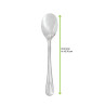 Cuillere a soupe en inox avec étui - 159mm - 50 unités