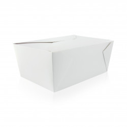 Boîte repas carton blanc