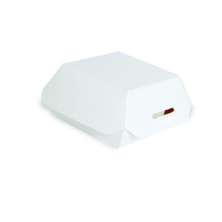 Mini boîte burger en carton blanc