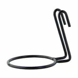 Porte pot métal noir