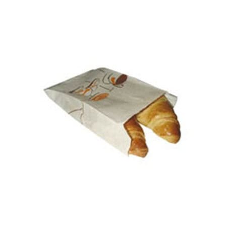 Sac Croissant décoré N°2 pour boulangerie