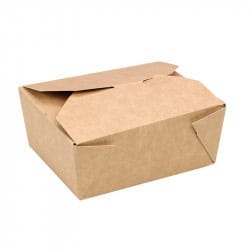 Boite Repas Carton Kraft 110X90X50 Mm