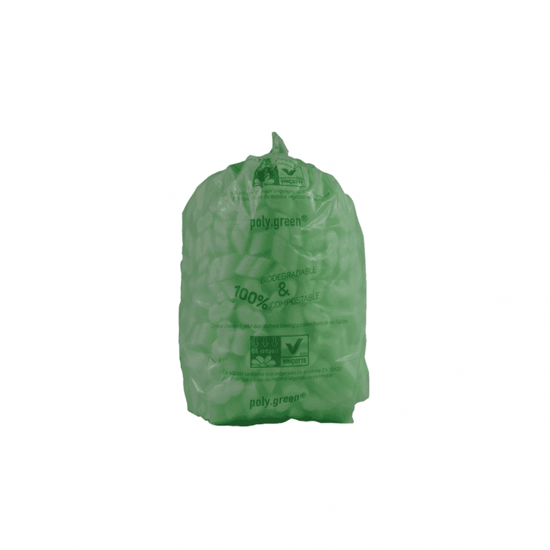 Sac Poubelle 60 L Vert 28 Microns