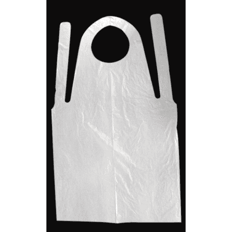 Tablier Pe-Bd Gaufre Blanc Tablier Pe-Bd Gaufre Blanc