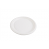 Assiette pulpe rond blanche 300MM