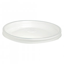 Couvercle PP transparent rentrant Par 45 unités L: 15 cm x H: 1 cm x P: 8 g