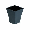 Verrine pyramidale plastique PS noire “Taïti” Par 30 unités L: 4,5 cm x l: 4,5 cm x H: 5,5 cm x P: 7,3333333 g