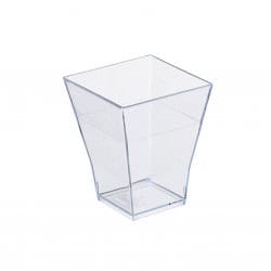 Belle Vous Mini Verrines Plastique (Lot de 50)-L5 x H8,2 cm-Verrine  Plastique Ronde Transparente Réutilisable de 70 ml-Verine[59] - Cdiscount  Maison