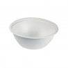 Bol pulpe géant rond blanc Par 50 unités L: 22 cm x l: 13 cm x H: 9,5 cm x P: 35 g