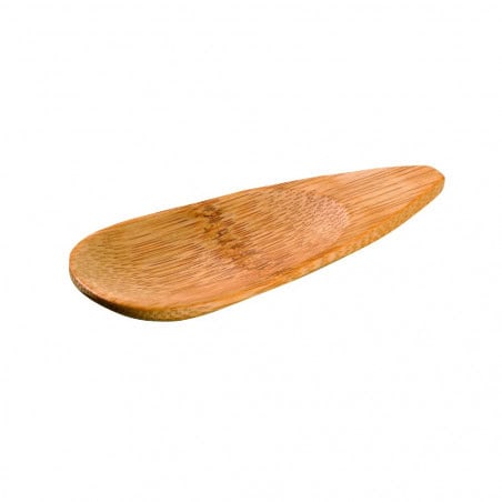 Cuillère goutte bambou "Pattaya" Par 24 unités L: 10 cm x l: 4 cm x P: 7,77 g Cuillère goutte bambou "Pattaya" Par 24 unités L: 10 cm x l: 4 cm x P: 7,77 g