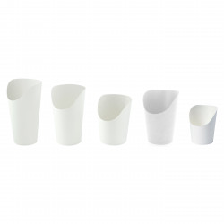 Pot wrap carton blanc Par 50 unités L: 5 cm x l: 7,2 cm x H: 7,9 cm x P: 2,9 g