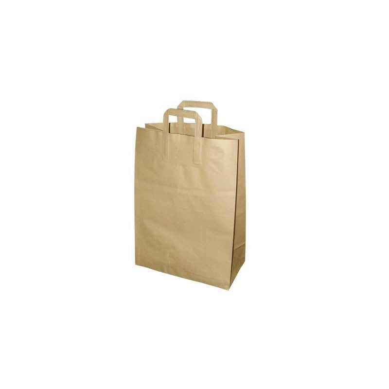 Sac cabas en kraft brun 44x32cm