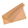 Papier alimentaire kraft brun ingraissable Par 1000 unités L: 40 cm x l: 40 cm x P: 4,1 g