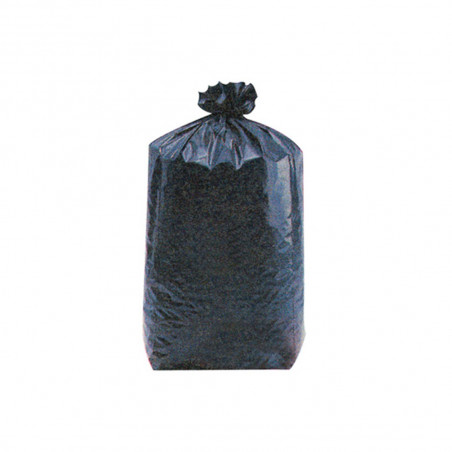 Sac poubelle noir Par 10 unités L: 42 cm x l: 40 cm x H: 87 cm x P: 72 g