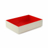 Boîte bois intérieur rouge "Samouraï" Par 100 unités L: 16,5 cm x l: 12 cm x H: 3,6 cm x P: 19,3 g