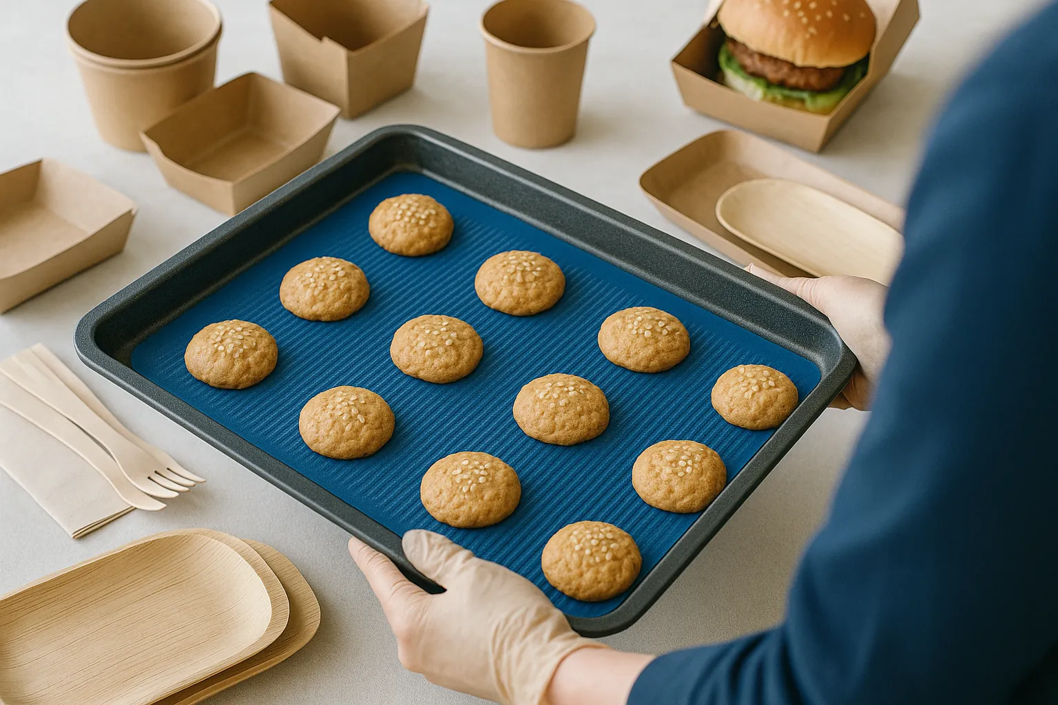 Cuire une tarte, des cookies ou en air fryer sans papier cuisson